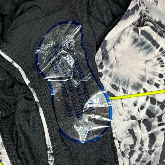 Swimsuits For All Tropiculture Bikini Bottom Women 18 Black Gray Abstract Resort - Picture 7 of 9